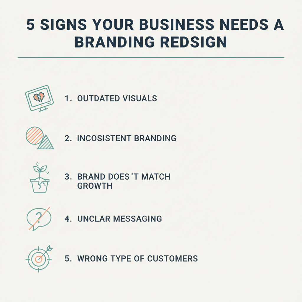5 Signs Your Business Needs a Branding Redesign